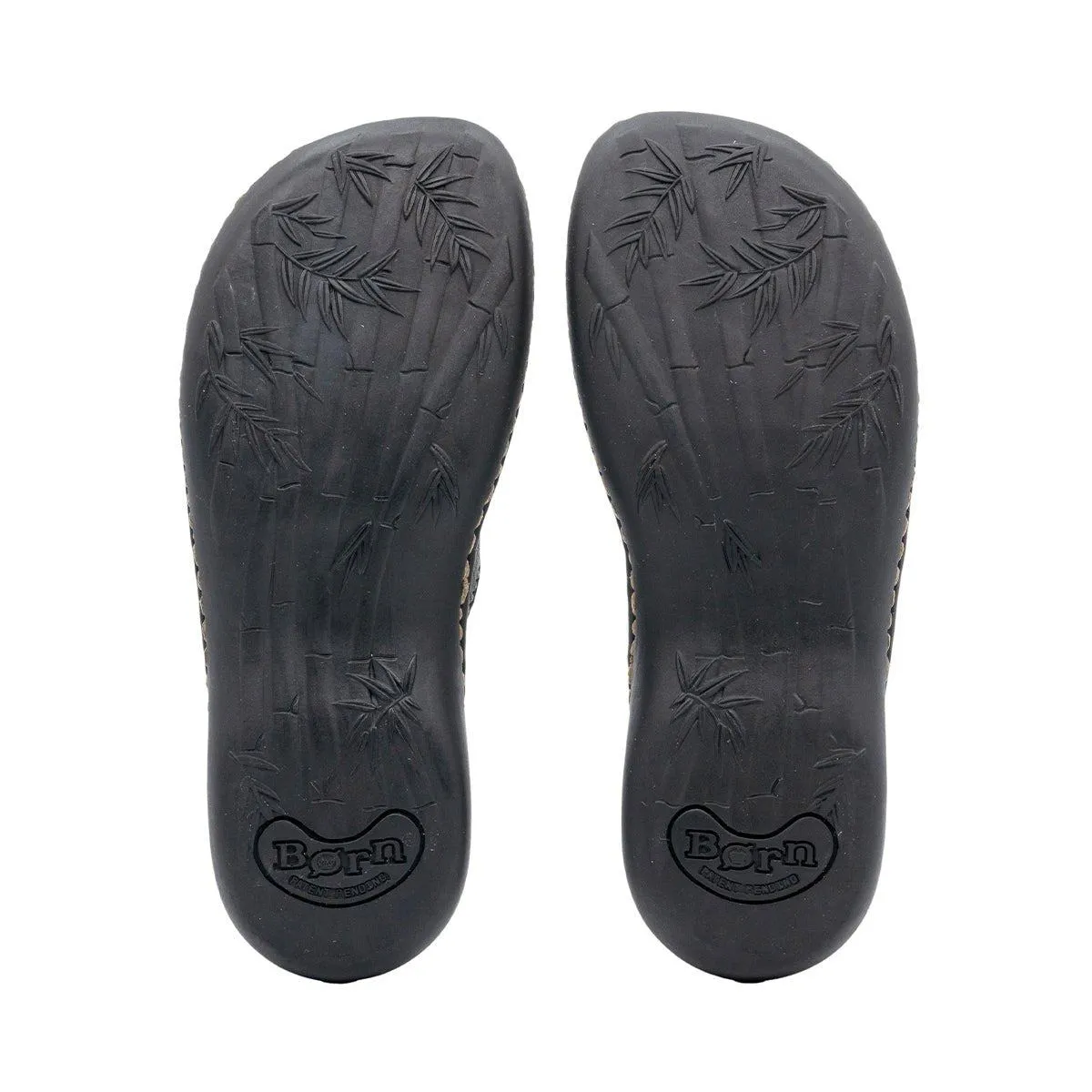 Born Flop Sandals Flip Flops Leather Black Colour For Women