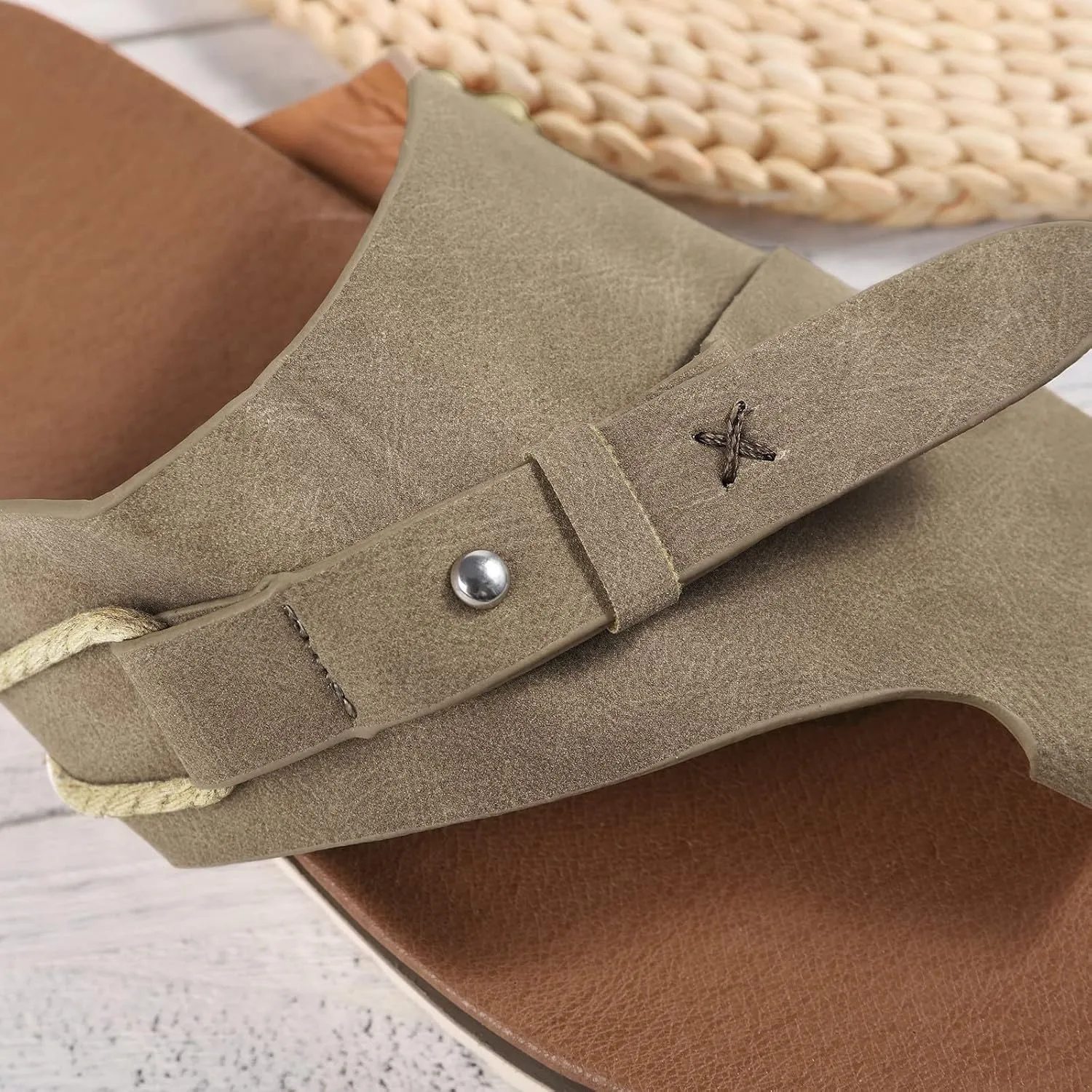 Dress Sandals for Women, Sandals Women Flip Flops Summer Beach Casual Sandals Comfortable Boho Shoes Flat