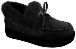 Fuzzy Boots Y2K Womens Snow Boots Warm Ankle Booties Comfortable Slip On Outdoor Fur Lined Lining Thickening Walking Winter Shoes for Women