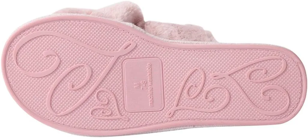 Home Slipper Cozy Slippers Women's Light House Indoor Slippers Fuzzy Cross/Open Toe Slippers